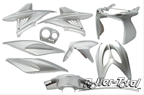 Kit carénage argent gris - argent,